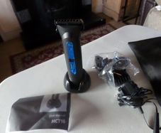 Hair trimmer with accessories electric