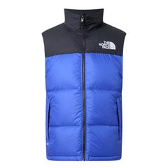 The North Face Retro Nuptse Down Gilet (XL Black/Blue)