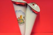 Vintage Ceramic Double Wall Pocket