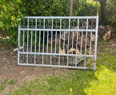 Galvanised gates