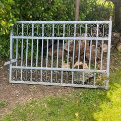 Galvanised gates