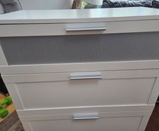 3 drawer brimnes chest of drawers