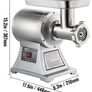 BRAND NEW 250Kg/H Electric Meat Mincer Grinder 1100W Commercial Kitchen Chopper Food Processor Sausage Maker Machine Home Appliance Image 2