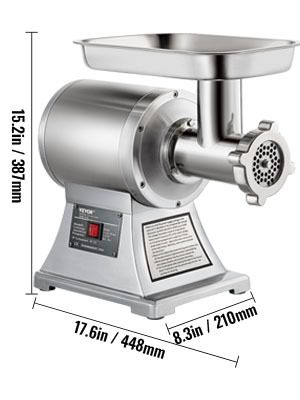 BRAND NEW 250Kg/H Electric Meat Mincer Grinder 1100W Commercial Kitchen Chopper Food Processor Sausage Maker Machine Home Appliance