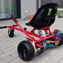 Off-Road Kart with Suspension  Black  Red Image 6