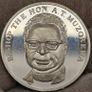 Zimbabwe Rhodesia 1979 Bishop Muzorewa First Prime Minister 999.9 Silver 40 Grams Image 2