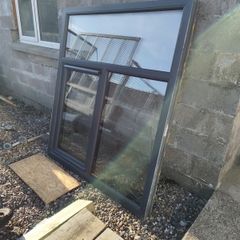 triple glazed antricite grey window