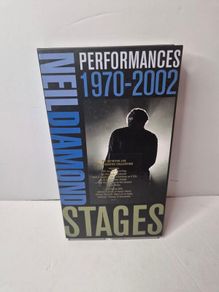 Neil Diamond  Stages: Performances 1970 2002 Box Set (Complete & Mint Condition)