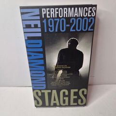 Neil Diamond  Stages: Performances 1970 2002 Box Set (Complete & Mint Condition)