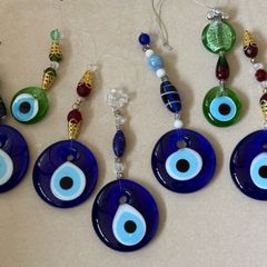Handmade Evil Eye Christmas Decoration