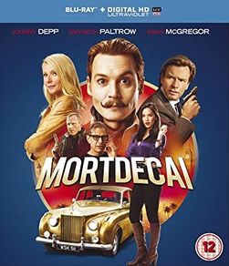 Mortdecai Blu Ray + UV Copy Brand New and Sealed