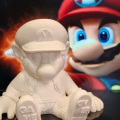 3D Printed Super Mario
