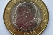 Vatican 1000 Lire Coin
