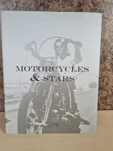 Motorcycles And Stars Book Photographs Of Famous People On Bikes Hardback Tectum Publishers