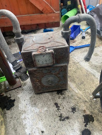 Antique gas Meter