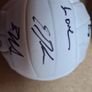 2 minature oneill balls signed by the 2019 5 in a row football team including the dublin ladies Manager Mick Bohan Image 6