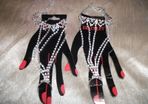 Diamante ring bracelets x 2 Brand New