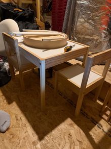 IKEA LATT Table with chairs