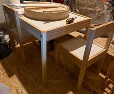 IKEA LATT Table with chairs