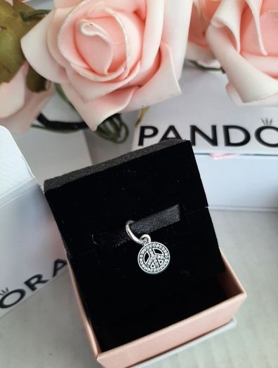 new genuine pandora peace charm