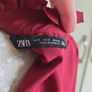 zara deep red blouse uk 10 Image 7