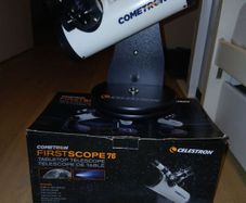 Celestron Cometron FirstScope 76 Tabletop Telescope (Boxed)