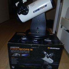 Celestron Cometron FirstScope 76 Tabletop Telescope (Boxed)