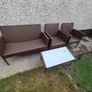 garden chairs and table no cushions Image 2