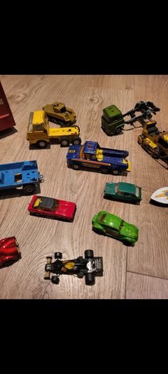 Vintage metal cars