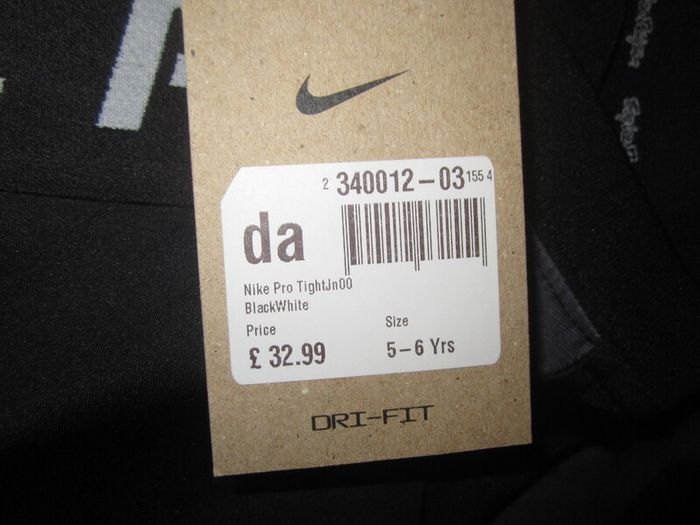 Nike   Pro   Age 5-6