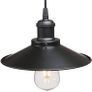 Vintage Industrial Style Ceiling Pendant Lights,Set of 3 Black Metal Pendant Lights,Hanging Light Fixture for Kitchen Island,Farmhouse,Living Room,Bedroom (FREE POSTAGE) Image 3