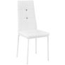 4 X Dining Leather Chairs ( 4 Colours) - Free Delivery Nationwide Image 3