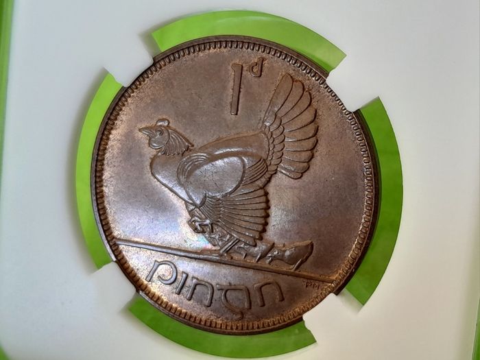 Proof 1928 1d PENNY Freestate High grade Registered post included Read description