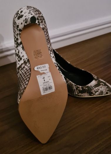 River Island Snake Print High Heels BRAND NEW!!!
