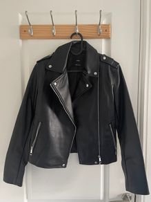 mango leather jacket