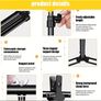 2 x T-Shape Backdrop Stand Kit Image 4
