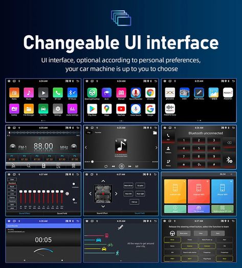 Radio For VW Volkswagen Multivan Transporter Android Auto Car Multimedia Player 2din GPS Stereo HiFi Head Unit
