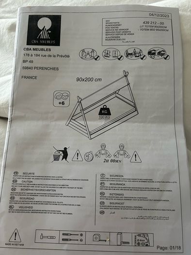 Kids bed