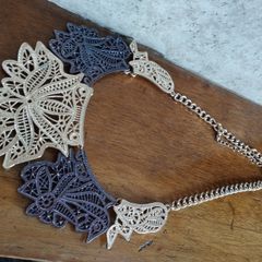 Beautiful openwork necklace.