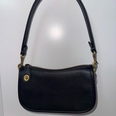 Coach Swinger black genuine leather