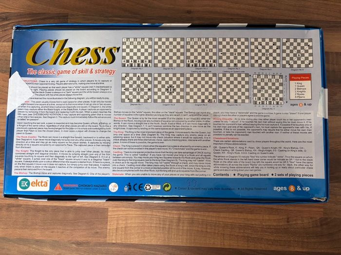 Ekta Chess board game