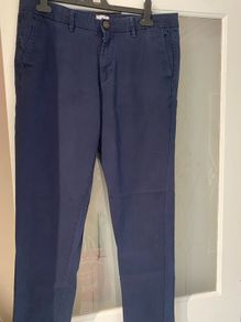 Navy chinos