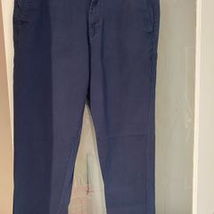 Navy chinos
