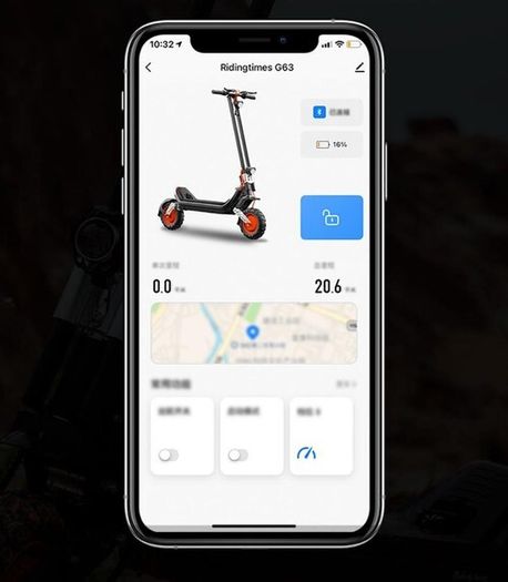 RIDING TIMES G63 Single Motor Electric Scooter