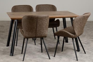 Quebec Straight Edge Dining Set