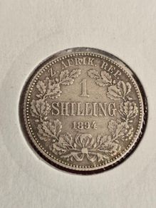 silver 1 Shilling ZAR