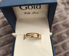 9ct Gold Ring size M or N