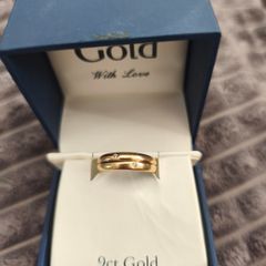 9ct Gold Ring size M or N
