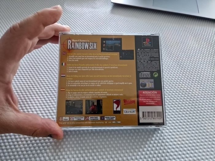 Rainbow Six Tom Clancy s PlayStation1 Ps1 PlayStation2 Ps2 Games Original