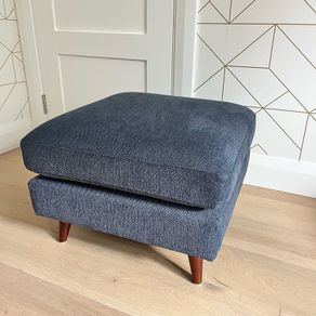 Square Pouffe - Blue EZ Living